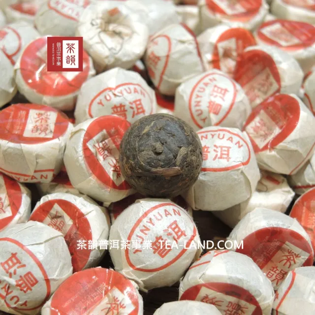 【茶韻】普洱茶無農藥殘留嚴選迷你沱進階款2006年韻遠小熟沱5克/250克透氣麻袋裝 禮盒(熟茶/)