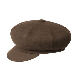 【KANGOL】WOOL 報童帽(深棕色)