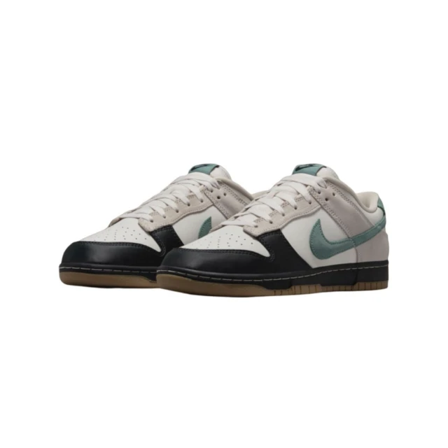 NIKE 耐吉 Nike Dunk Low 復古奶油 黑綠 HQ3483-104(復古 柔軟 舒適 休閒鞋 男鞋)