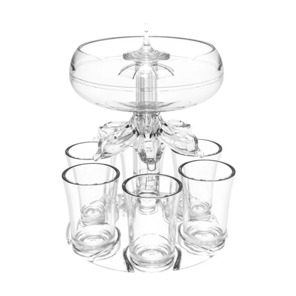 PartyTime】派對分酒器-含SHOT杯(倒酒神器酒杯架聚會Party 遊戲