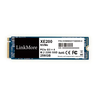 【LinkMore】XE200 256GB(M.2 2280 PCIe Gen 3x4 NVMe 1.3 SSD固態硬碟 XE200-256GB 讀2300M)