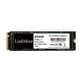 【LinkMore】XE400 1TB(M.2 2280 PCIe Gen 4x4 NVMe 1.4 SSD固態硬碟 XE400-1TB 讀5000M)