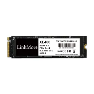 【LinkMore】XE400 500GB(M.2 2280 PCIe Gen 4x4 NVMe 1.4 SSD固態硬碟 XE400-500GB 讀5000M)