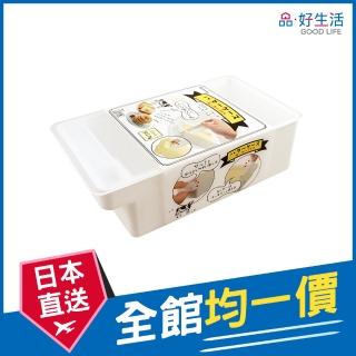 【GOOD LIFE 品好生活】日本製 奶油儲存盒附切割板(日本直送 均一價)