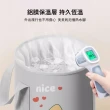 【Kyhome】卡通便攜泡腳桶 旅行折疊泡腳袋 五層加厚保溫 足浴盆 足浴桶 泡腳盆 交換禮物