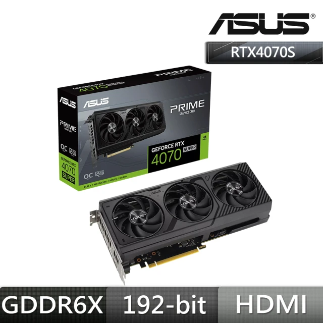 ASUS 華碩 PRIME-RTX4070S-O12G 顯示卡+全漢 VITA-750GM 750W 金牌/全模/ATX3.1(V+P 組合包)