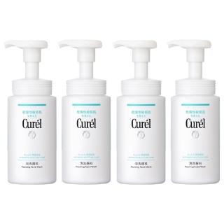【日本花王Curel】泡泡洗顏慕斯150ml 4入(買2送2)