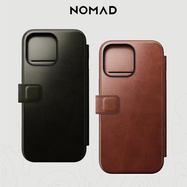 【NOMAD】iPhone 16 Pro Max 6.9-摩登Horween皮革保護套(支援MagSafe無線充電)