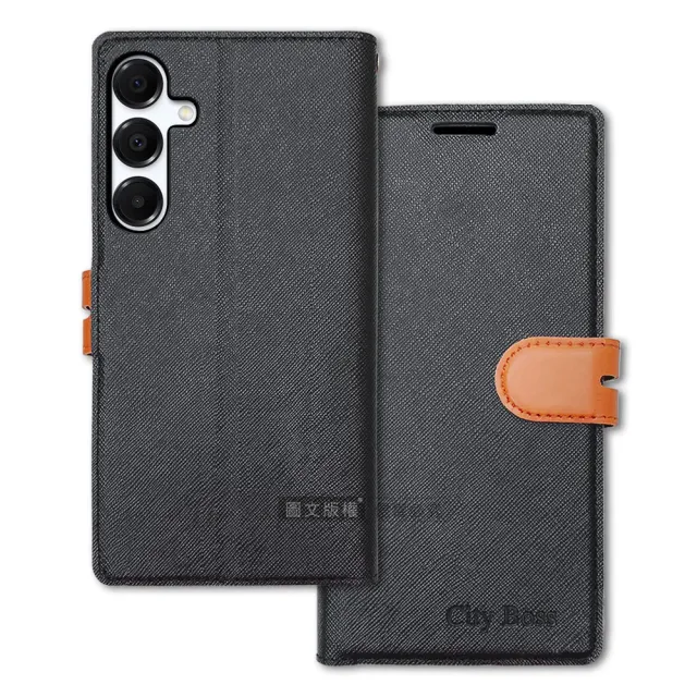 【CITY都會風】三星 Galaxy A16 5G 插卡立架磁力手機皮套 有吊飾孔