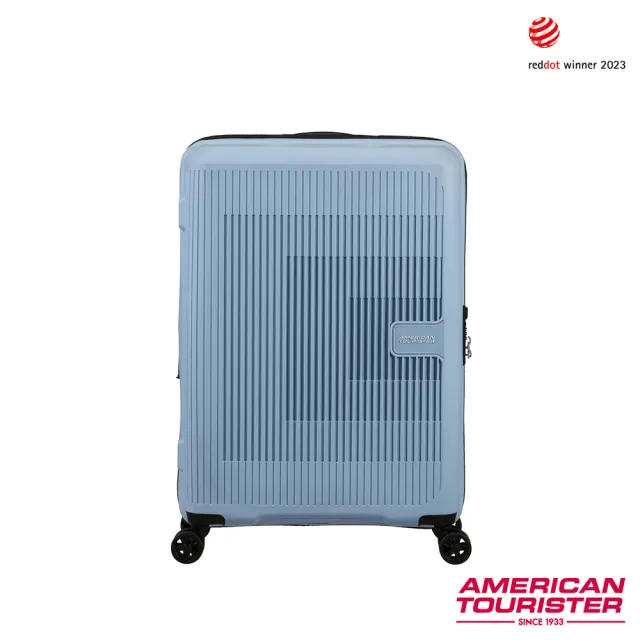 【AMERICAN TOURISTER 美國旅行者】雙11★24吋 AEROSTEP 立體漸層可擴充PP輕盈行李箱(多色可選)