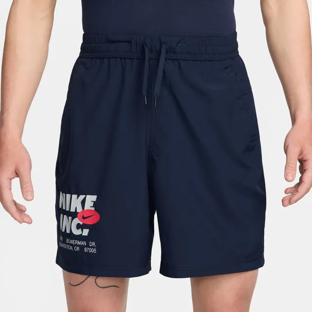 【NIKE 耐吉】短褲 男款 運動褲 AS M NK DF FORM SHORT 7UL GX 藍 FN3993-451