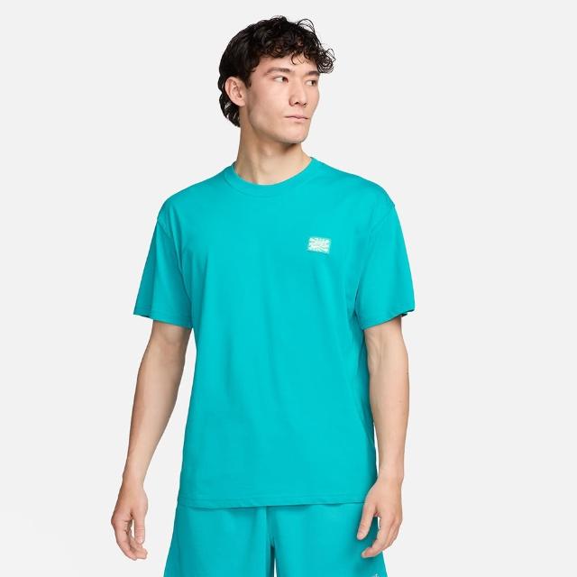 【NIKE 耐吉】上衣 男款 短袖上衣 運動 AS M NSW TEE M90 ACC CNCT FSTV 綠 FV3721-345