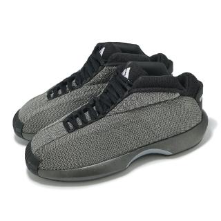 【adidas 愛迪達】籃球鞋 Crazy 1 男鞋 灰 黑 Kobe Bryant 復古 運動鞋 愛迪達(IE6570)