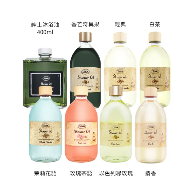 【SABON】沐浴油 500ml兩入組(國際航空版/多款任選 送壓頭)