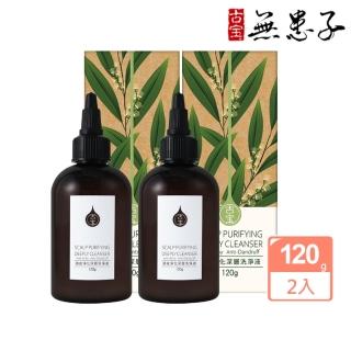 【古寶無患子】2入組 頭皮淨化深層洗淨液120gx2(角質代謝/頭皮洗淨/去屑舒緩)