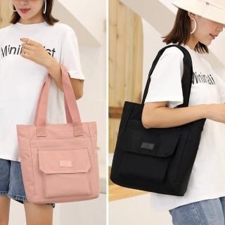 【MoonDy】包包 肩揹包 a4包 單肩尼龍包 防潑水包 大容量托特包 女生購物袋 媽媽包 百搭托特包 禮物
