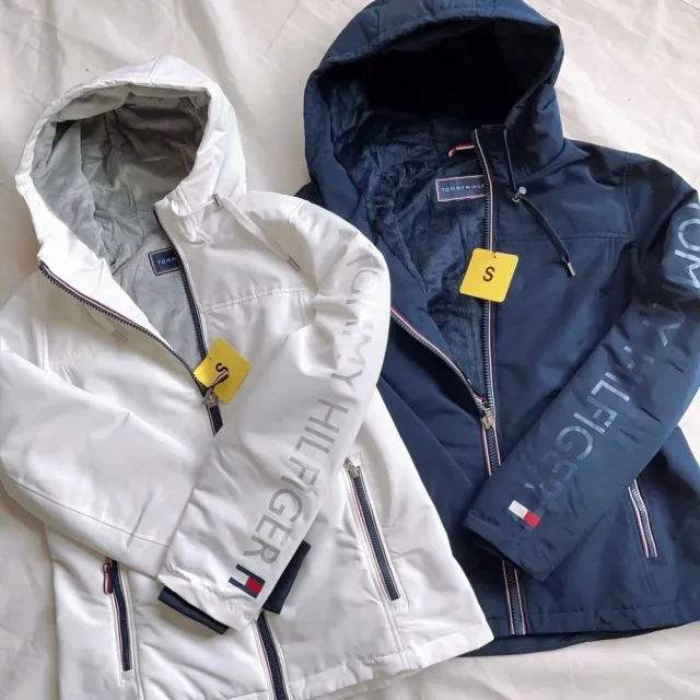 【Tommy Hilfiger】雙11 女款 風衣外套 衝鋒外套 防風外套 防風 防潑水 內裡厚絨毛 厚款 秋冬必備(女款)