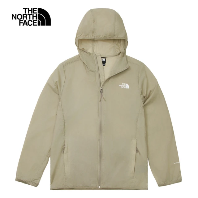 The North Face TNF 北臉 北面 休閒 防風防曬連帽外套 M ELBIO UPF WIND JACKET-AP 男 棕(NF0A87V61I4)