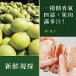 【e果園】台南麻豆特選-西施柚10台斤/箱x2箱(約5-6大顆/箱x2箱)