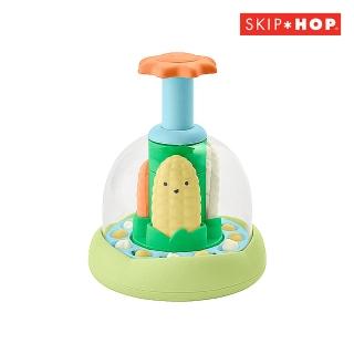 【Skip Hop】官方總代理 Farmstand瘋狂爆米花(嬰兒玩具 兒童玩具 感官遊戲 感官玩具)