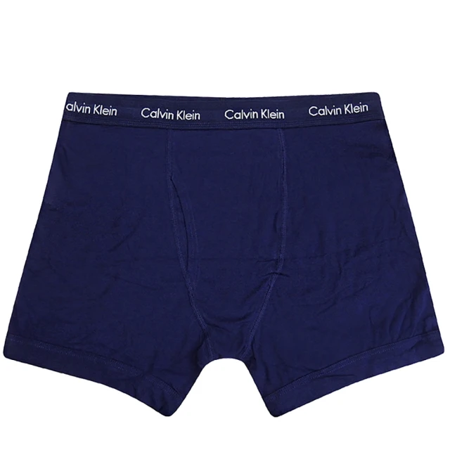 Calvin KleinCalvin Klein 素面舒適棉質長版內褲/一組三入(XL號)