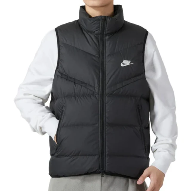 NIKE 耐吉 AS M NK SF WR 650-D FLD VEST 黑色 鋪棉背心 保暖 男 穿搭 休閒(FB8184-010 ∞)