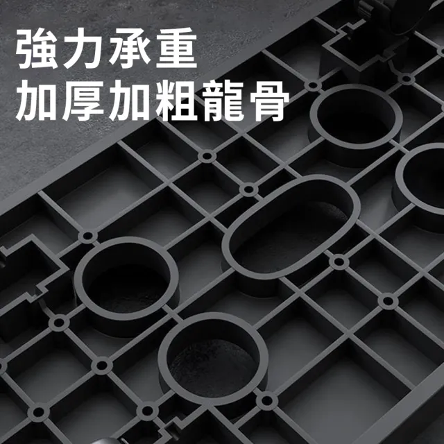 【YUNMI】萬向輪移動式主機架 電腦主機支架 電腦架 散熱架 活動拖架(拖拉順滑/告別衛生死角)