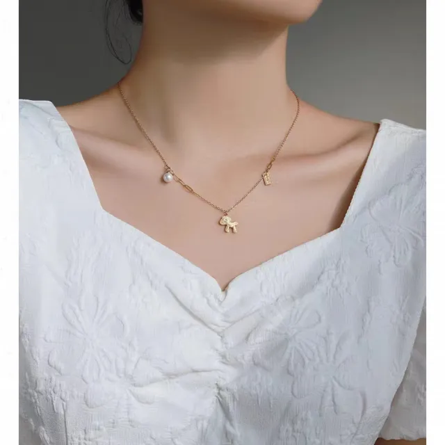 【義大利C&C】鑽五代馬上有錢項鍊