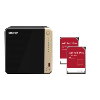 QNAP 威聯通QNAP 威聯通 搭WD 8TB x2 ★ TS-464-8G 4Bay NAS 網路儲存伺服器