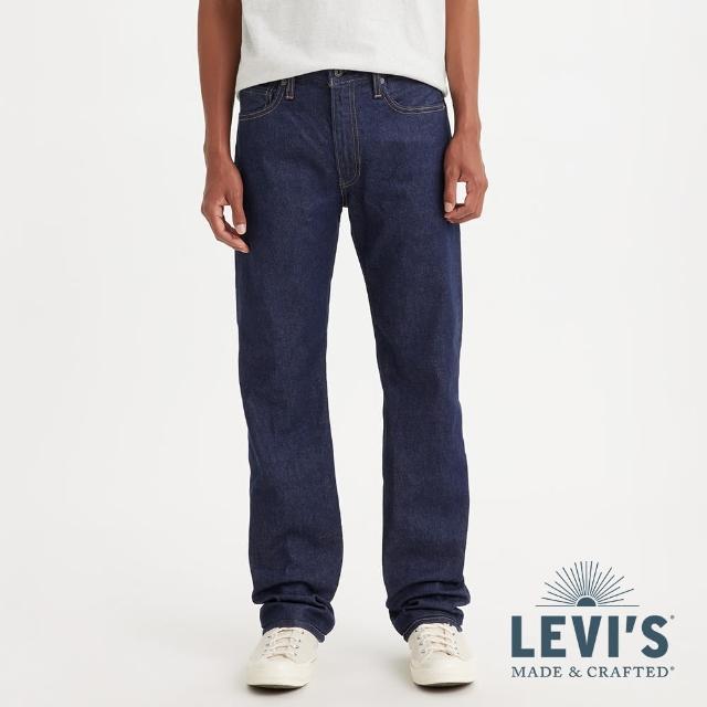 【LEVIS 官方旗艦】LMC MOJ 日本布 男款 505 男款中腰直筒丹寧牛仔褲 熱賣單品 A4359-0000