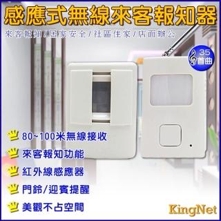 【KINGNET】監視器周邊 訪客報知器 迎賓器(紅外線感應式)