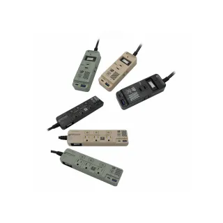 【樂活不露】3口3PIN PD20W延長線-2.0M EC-02(動力線 插座 延長線 露營 逐露天下)