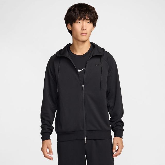 【NIKE 耐吉】外套 男款 運動連帽外套 AS M NK DF UV PRIMARY FZ HOODI 黑 FZ0968-010