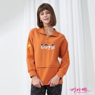 【巧玲瓏】LOVE長版休閒上衣 3043004