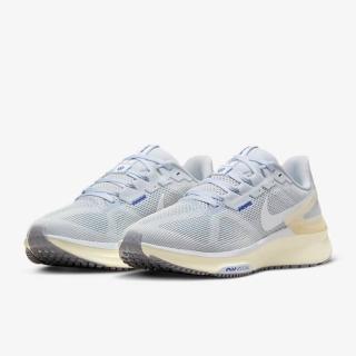 【NIKE 耐吉】慢跑鞋 女鞋 運動鞋 緩震 W AIR ZOOM STRUCTURE 25 灰藍 DJ7884-011(3W5668)