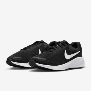 【NIKE 耐吉】慢跑鞋 男鞋 運動鞋 緩震 REVOLUTION 7 WIDE 黑白 FB8501-002(3R3575)