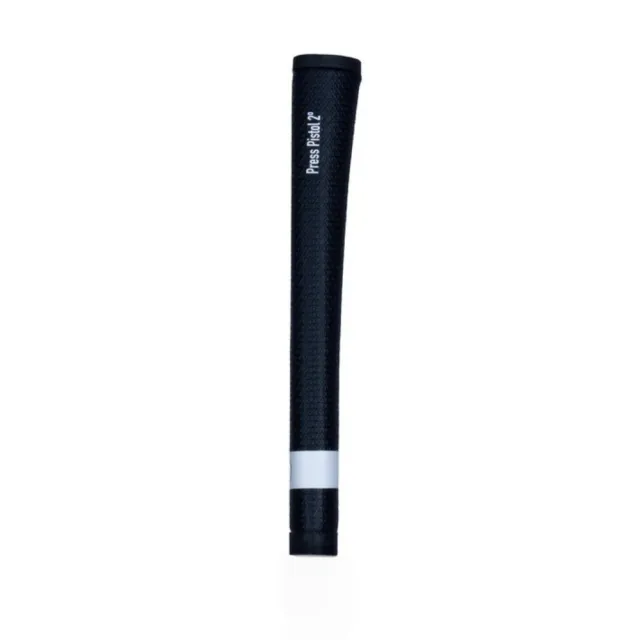 【LAB Golf】高爾夫球推桿 PRESS II 2.0度槍托版偏心握把_黑色(有增加手腕穩定度的握把)