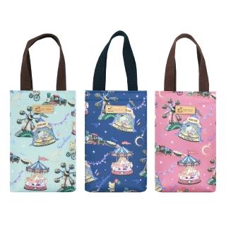 【uma hana】星月樂園隨身水瓶/冰霸杯防水的小提袋-2入組(水壺袋/冰霸杯袋/防水包)