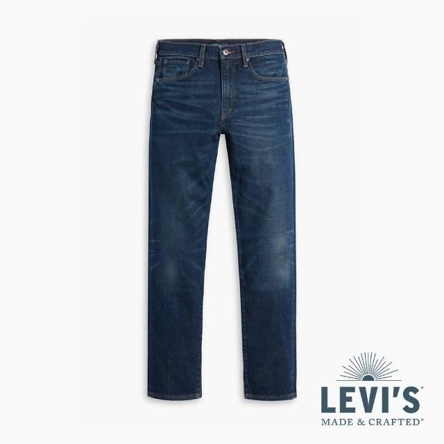 【LEVIS 官方旗艦】LMC MOJ頂級日本布 男 上寬下窄 502舒適窄管牛仔褲 湛藍水洗工藝 頂級靛藍赤耳 熱賣單品