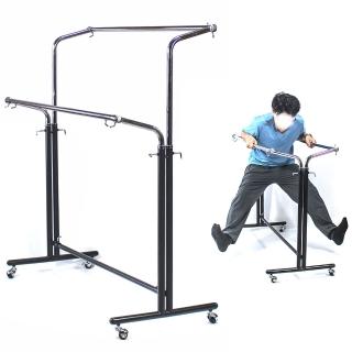 【Aaronation 愛倫國度】百貨服飾專用 掛衣架 衣架 曬衣架 衣櫥(5N-B504H)
