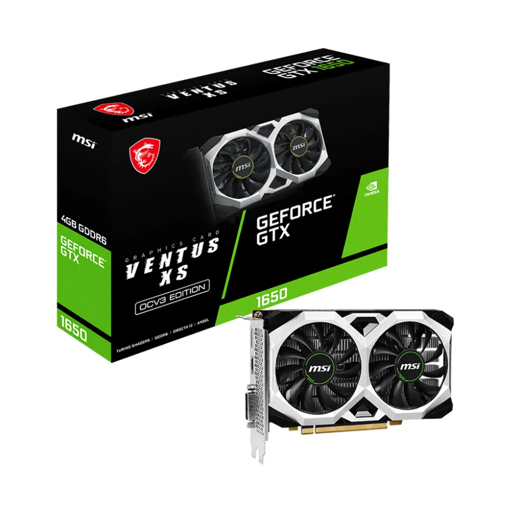 新品未開封 MSI GeForce GTX 1650 AERO ITX 4G OCV1 NVIDIA 