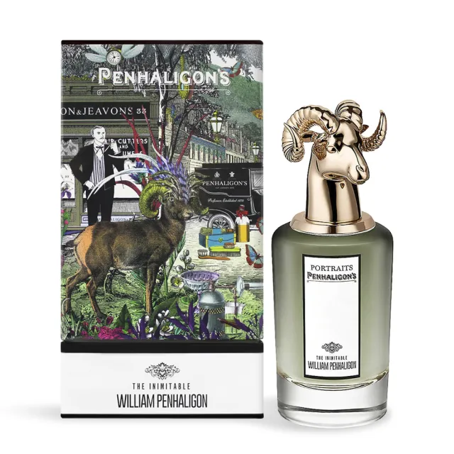 【PENHALIGON’S 潘海利根】獸首淡香精75ml-龍首/山羊/狐狸/花豹/犀牛/獵犬/公鹿/盤羊-多款可選-國際航空版