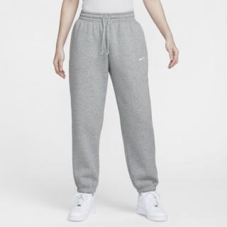 【NIKE 耐吉】長褲 女款 運動褲 高腰 寬版 保暖 AS W NSW PHNX FLC HR OS PANT 2 灰 FZ5997-063(3L6086)