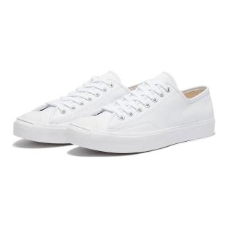 【CONVERSE】休閒鞋 男鞋 女鞋 帆布鞋 開口笑 運動 低筒 皮革 JP OX 白 164225C