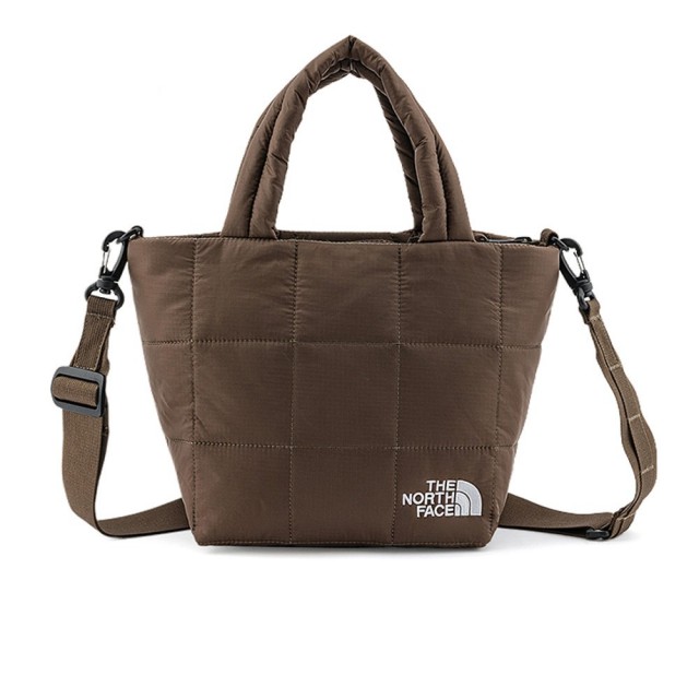 【The North Face】TNF 北臉 北面 休閒 經典迷你托特包 NUPTSE MINI TOTE- AP 男 女 棕(NF0A8B201OI)