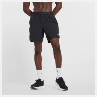 【NEW BALANCE】NB 短褲 男款 運動褲 美規 黑 MS43065BK