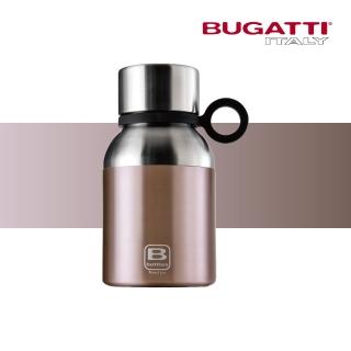 【Bugatti 布加迪】義大利金屬系列燜燒罐500ml(316醫療級不鏽鋼/保溫杯罐/食物悶燒罐/附湯匙)
