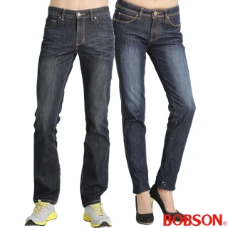 【BOBSON】男女款 機能保暖熱感IN直筒 喇叭褲(7款任選)