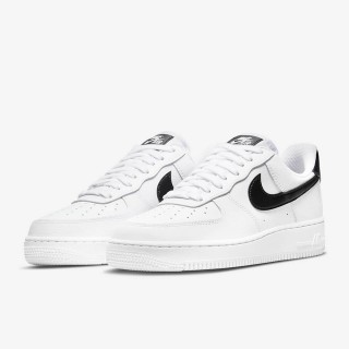 【NIKE 耐吉】WMNS AIR FORCE 1 07 運動 女鞋 休閒鞋 穿搭 皮革 白黑色(DD8959-103 ∞)
