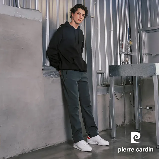 【pierre cardin 皮爾卡登】獨家 男女款 機能防風防寒防潑水保暖抓絨登山衝鋒休閒長褲(男女款任選)